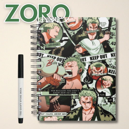 Zoro Reusable Notebook