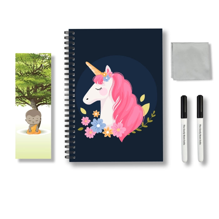 Magical Unicorn Reusable Notebook